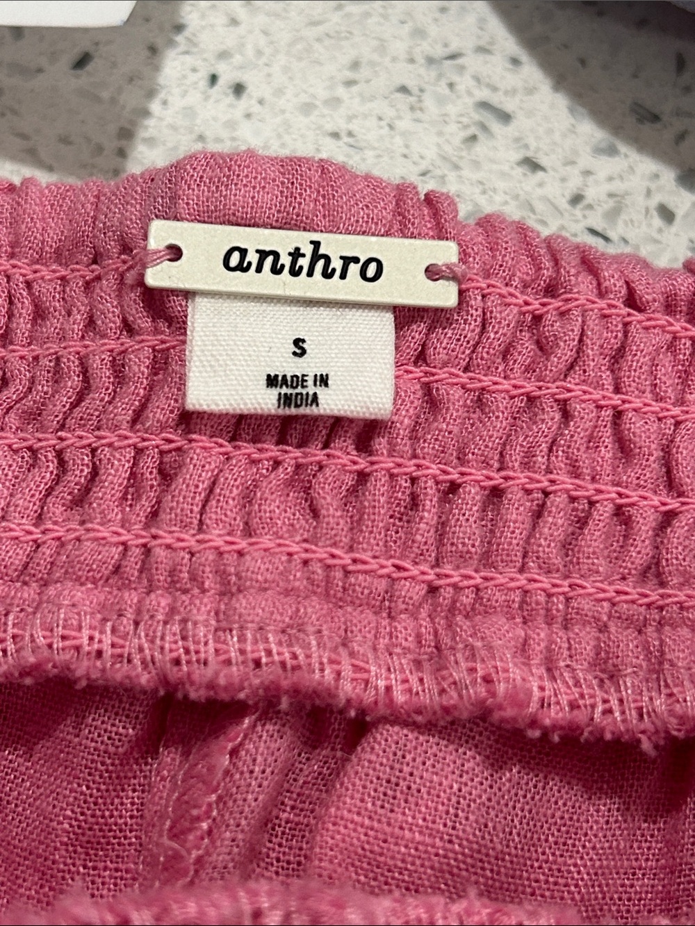 Anthropologie Pink Wide-Leg Pants - Picture 7 of 8
